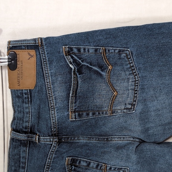 American Eagle Mens Original Boot Medium Wash Jean Size 29x30 - Picture 4 of 6